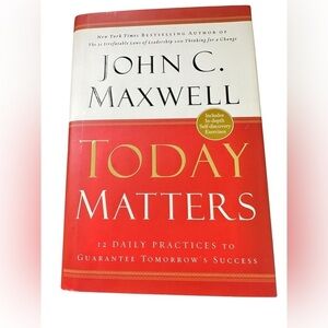 Today Matters By John C. Maxwell (Hardback - Like New) 📆